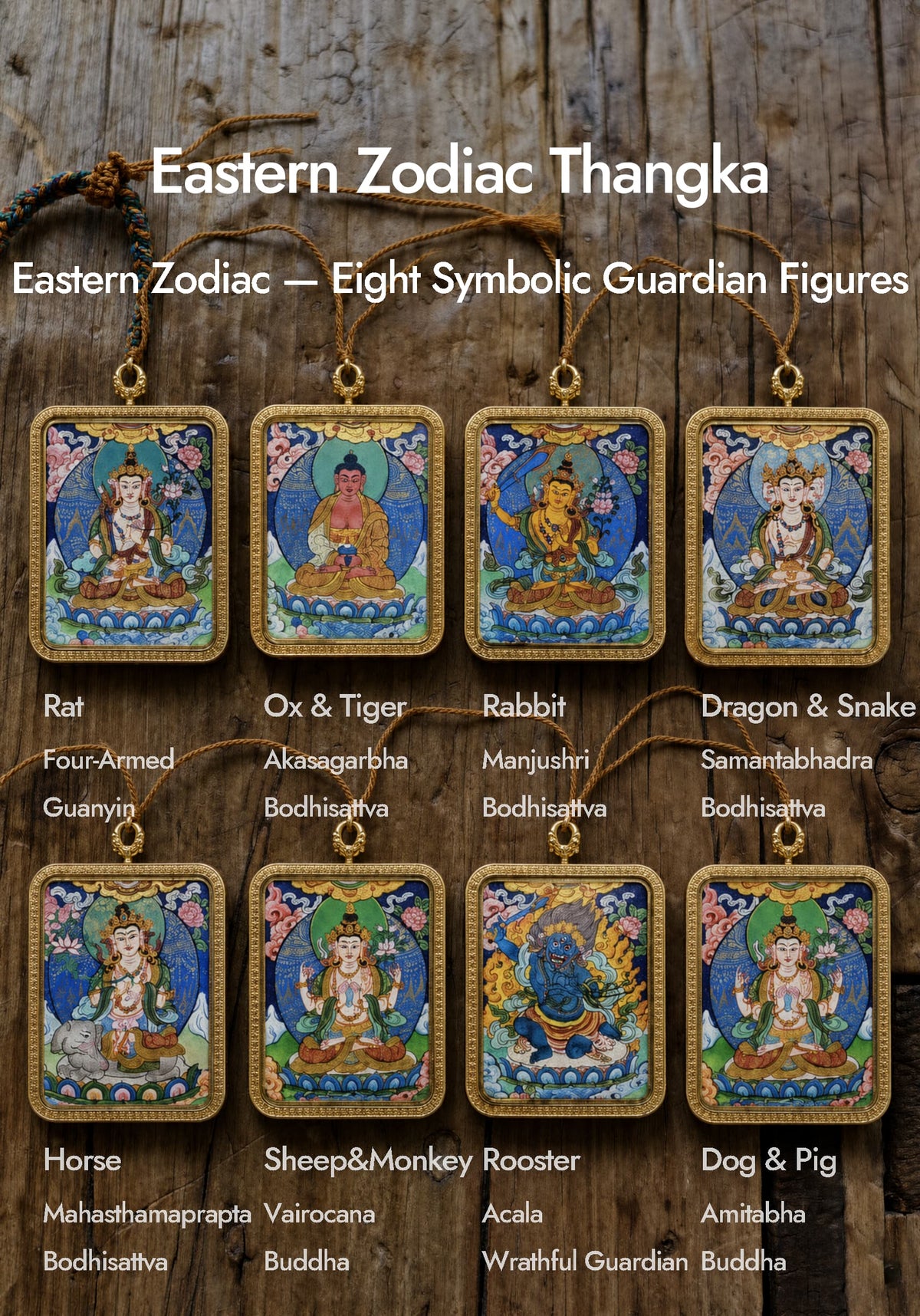 Eastern Zodiac Thangka