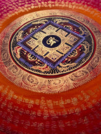 Original hand-painted spiritual healing artwork for mindful living 50x50cm
